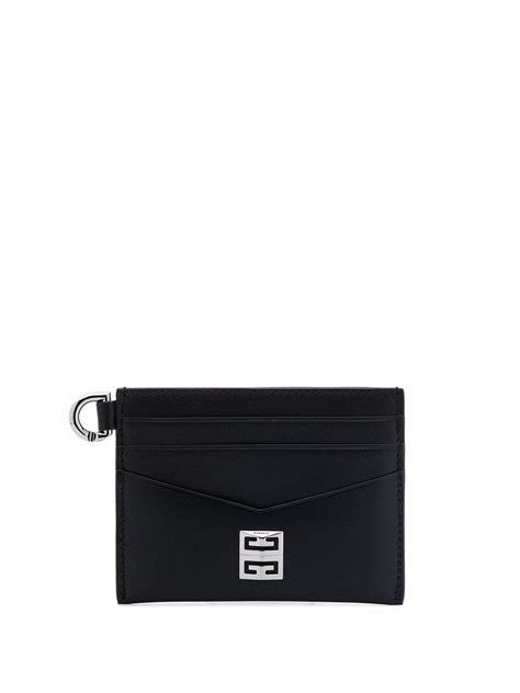 givenchy pebbled leather card case|givenchy card holders women.